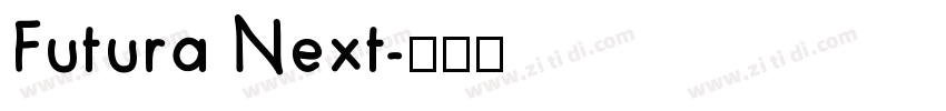 Futura Next字体转换